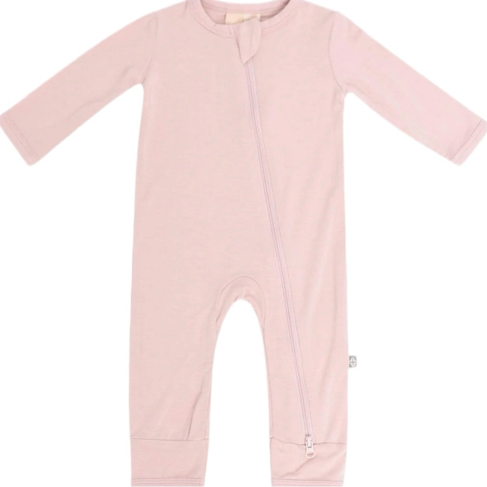 Kyte Baby Nude Pink Zippy Romper Size 12-18M